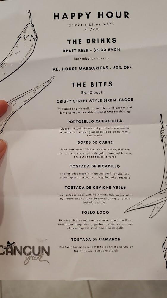 Cancun Grill Doral Menu image 3